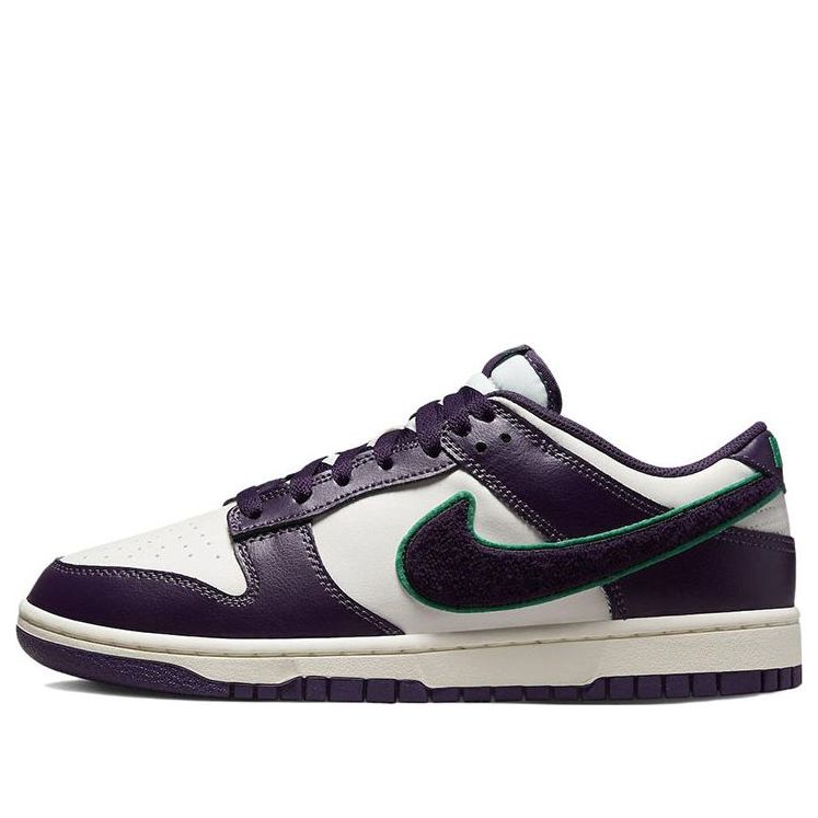 Nike Dunk Low 'Chenille Swoosh - Grand Purple'  DQ7683-100 Antique Icons